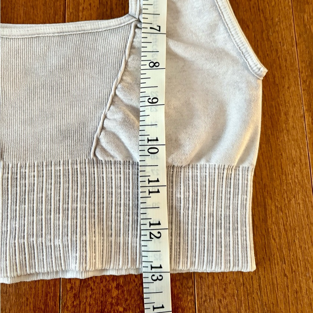 FREE PEOPLE Good Karma Crop Top Square Neck XS/S - Picture 7 of 11
